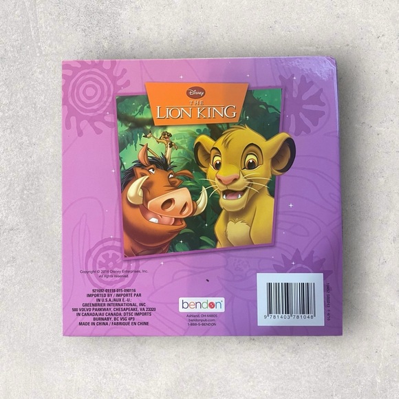 Disney's Bambi and The Lion King Children Book Set - Picture 3 of 7